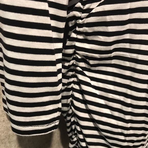 MICHAEL KORS Sm black and white striped top - Picture 3 of 6